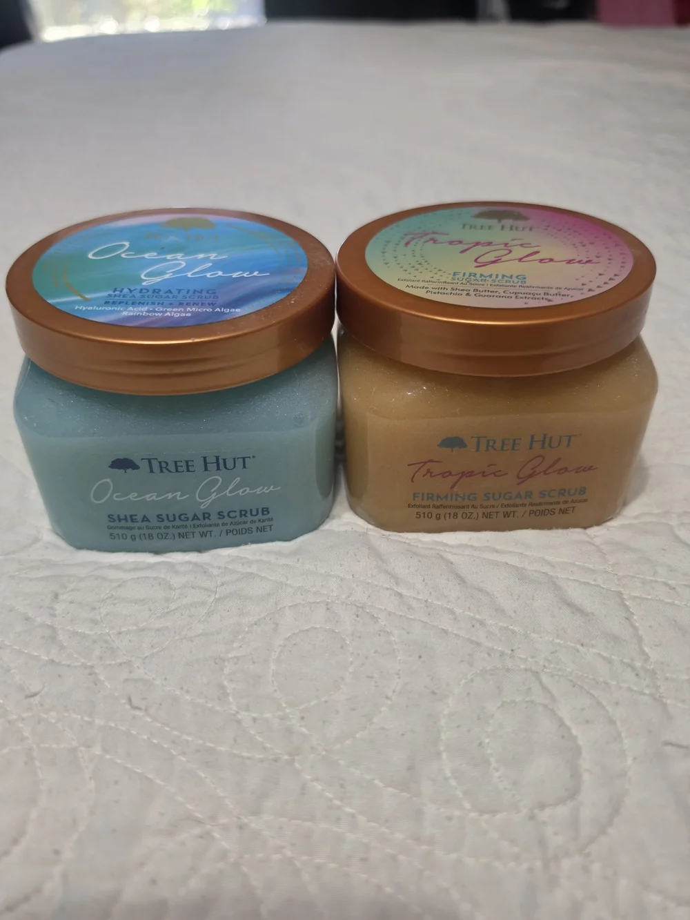 Tree Hut Ocean Glow Hydrating Shea Sugar Scrub - Blue